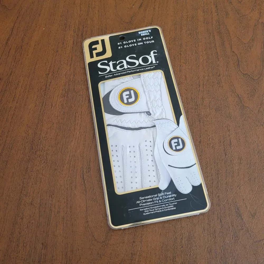 FootJoy FJ Spectrum Women's Golf Glove Pearl Black Left  Small New